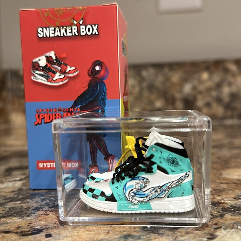 🏀 Pair of 3D PVC Jordan Minisneakers 🏀